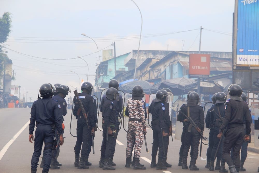Affrontements entre des jeunes et des forces de l’ordre à Yamoussoukro