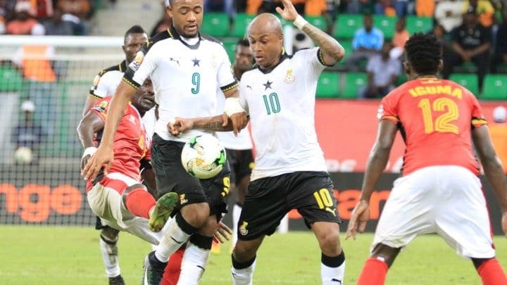 CAN-Gabon 2017: Difficile victoire des Black stars face à l’Ouganda (1-0)