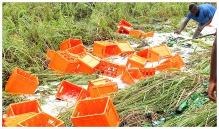 Incident de la circulation – Route de Dabou