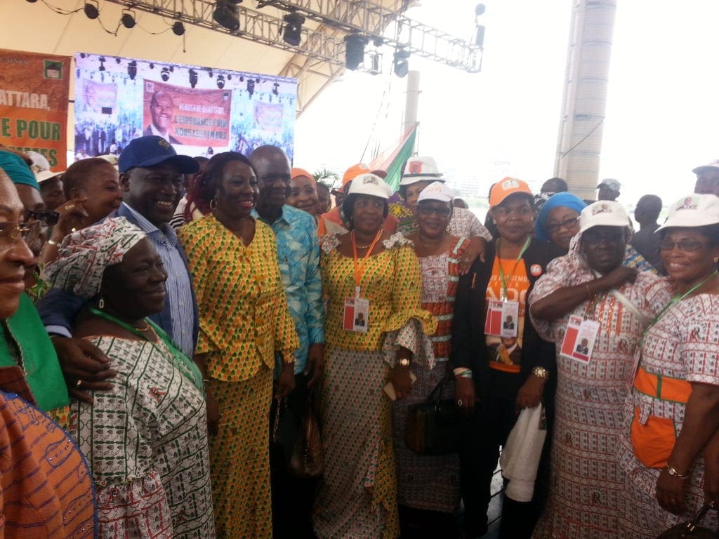 « Prêtes » pour les échéances électorales de 2020, les femmes du Rdr, appellent Ouattara à prendre la tête du parti au pouvoir