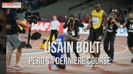 Usain Bolt finit 3ème pour son dernier 100m