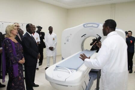 Cérémonie officielle d`inauguration du 1er Centre de Radiothérapie de Côte d`Ivoire