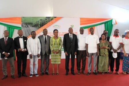 Programme Presidentiel de Construction de Logements Sociaux et Economies Céremonie de Remise de Clefs du Site ALLIANCES