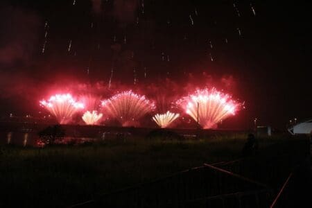 Célébration du Nouvel an – Feux d’artifices 2018 Abidjan, Côte d’Ivoire