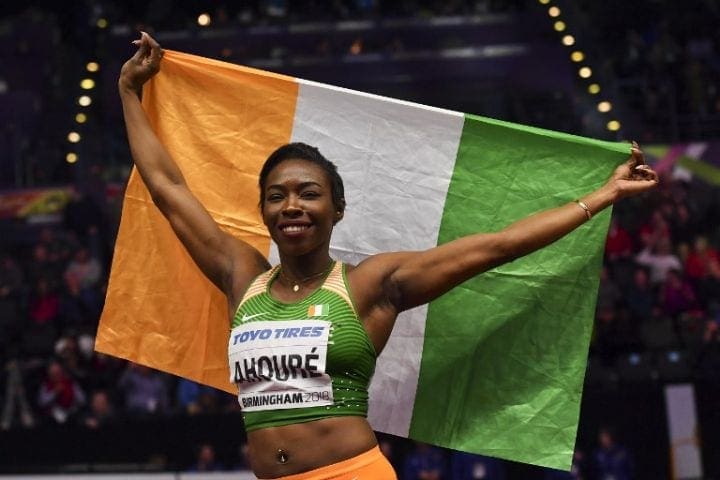 Athlétisme en salle: l’Ivoirienne Murielle Ahouré remporte le titre mondial du 60m