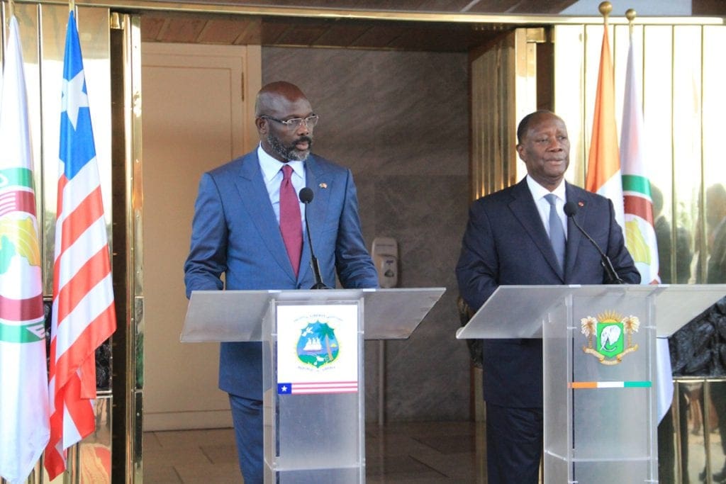 La Cรดte dโIvoire appuiera le Liberia dans lโagriculture et des infrastructures (Ouattara)