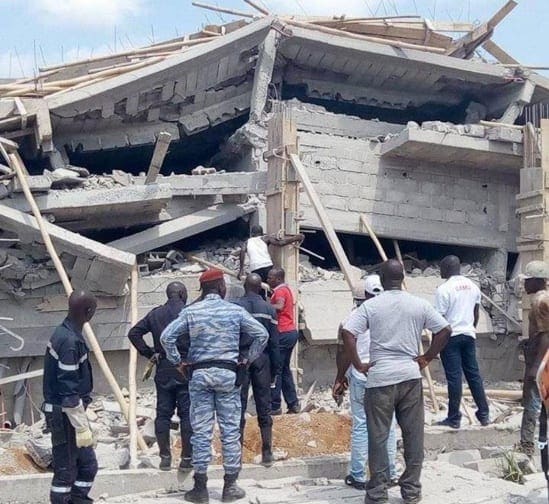 Effondrement d’un immeuble à Yamoussoukro: un député, «concepteur du plan» devant le juge le 06 juillet