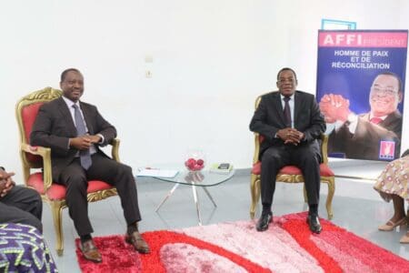 Soro souhaite des retrouvailles des anciens institutionnels après un échange avec Affi