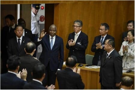 TICAD 7 AU JAPON – ACCUEIL CHALEUREUX POUR LE PREMIER MINISTRE IVOIRIEN, AMADOU GON COULIBALY