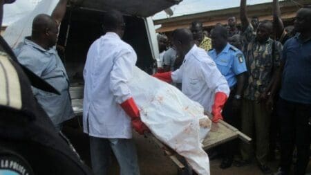 Corps sans vie de Traoré Brahima