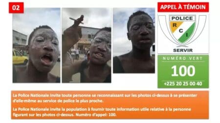 Appel à témoins diffusé sur les Réseaux Sociaux