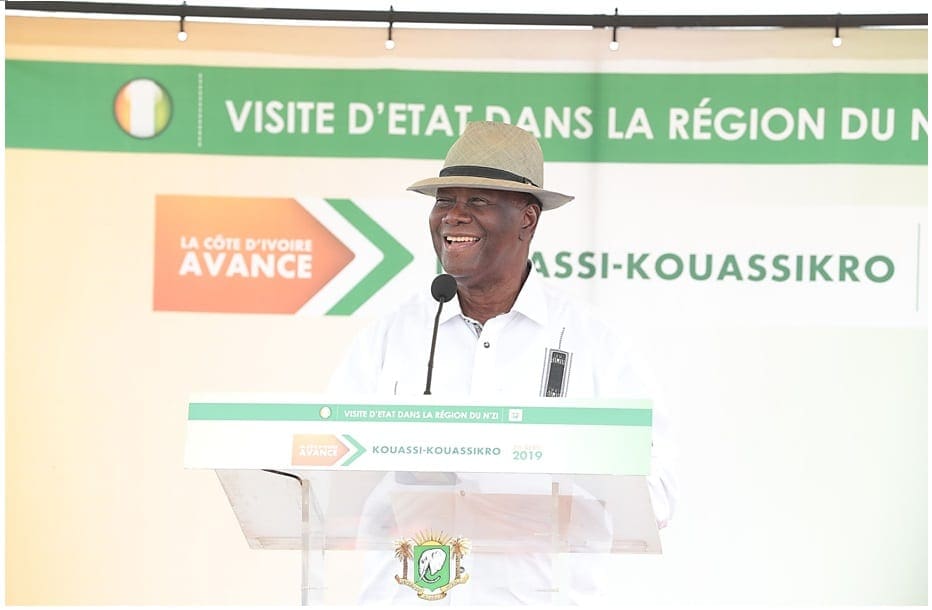 Visite d’Etat dans le N’Zi – Premier meeting du chef de l’Etat dans le département de Kouassi-Kouassikro