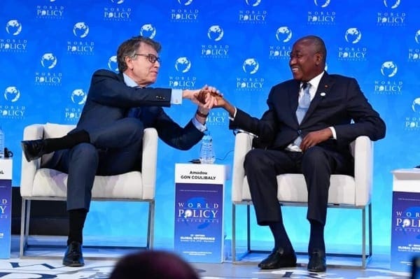 12ème édition de la World Policy Conference – Au nom du président Alassane Ouattara, le premier ministre Amadou Gon représente dignement la Côte d’Ivoire.