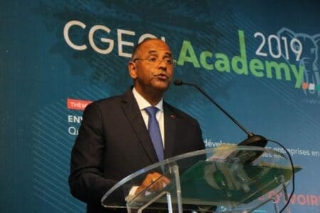 Clôture CGECI Academy 2019 : Le représentant du Chef de l’Etat, M. Patrick Achi, annonce un nouveau paradigme dans les relations Secteur public-Secteur privé
