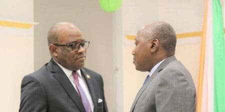 L’Ambassadeur Haïdara honore Amadou Gon Coulibaly au cour d’un dîner offert en son honneur