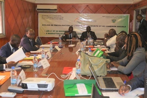 Un atelier de pré-validation de l’Indice national de solidarité et de cohésion sociale organisé par Le ministère de la Solidarité