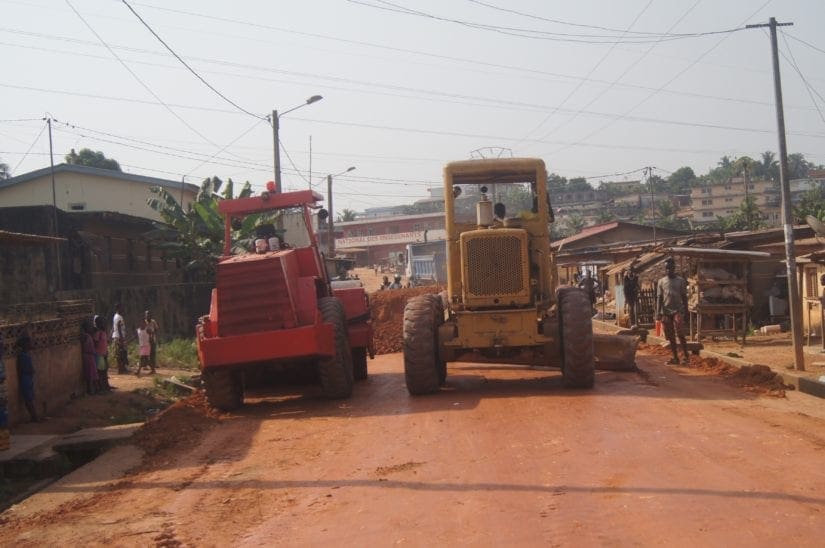 Des routes reprofilées dans la commune d’Aboisso