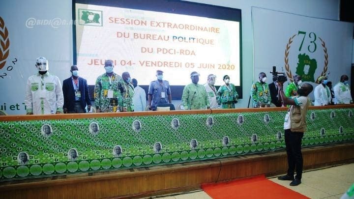 Présidentielle 2020: Le candidat du PDCI sera connu le 29 Juillet