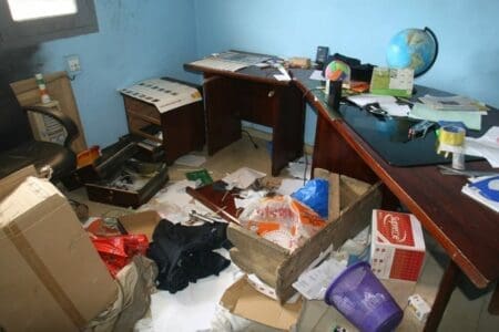 Violentes émeutes à Odienné, commissariat, gendarmerie et préfecture de police saccagés et pillés