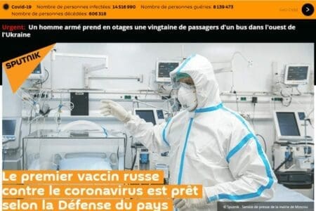 Inter/Le premier vaccin russe contre le coronavirus est prêt (Gouvernement)