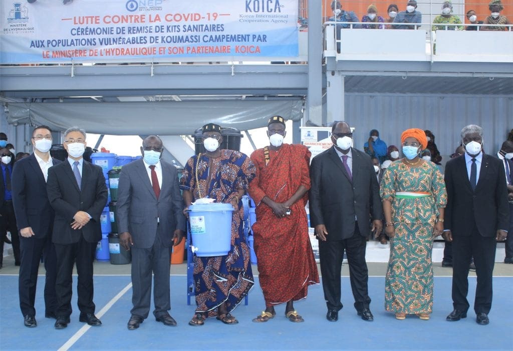 Lutte contre la propagation de la Covid 19 : La Corée au secours des populations de Koumassi-campement