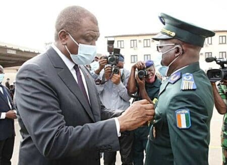 Hamed Bakayoko salue le professionnalisme et l’efficacité des Forces de Défense et de Sécurité