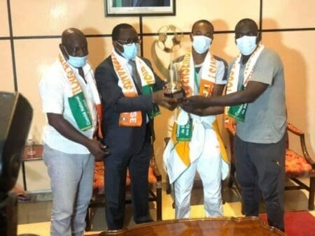 Sacrés à Lomé ,les Éléphanteaux fêtés à Abidjan!