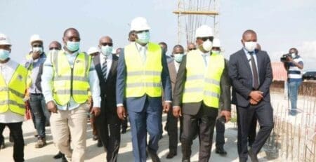 Achevé à 80% ,le péage sera livré en avril