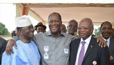 Ouattara salue la mémoire d' »un fidèle compagnon d’Houphouët-Boigny «