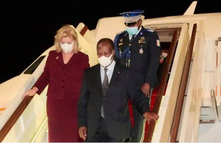 Alassane OUATTARA a regagné Abidjan