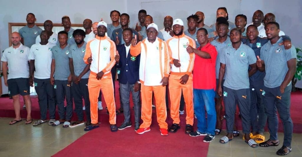 Réarmement Moral:Le Ministre Paulin Claude DANHO galvanise les Éléphants Espoirs