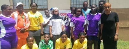 Sport pour aveugles et malvoyants:13 filles initiées à l’athlétisme, goalball et lancé de poids