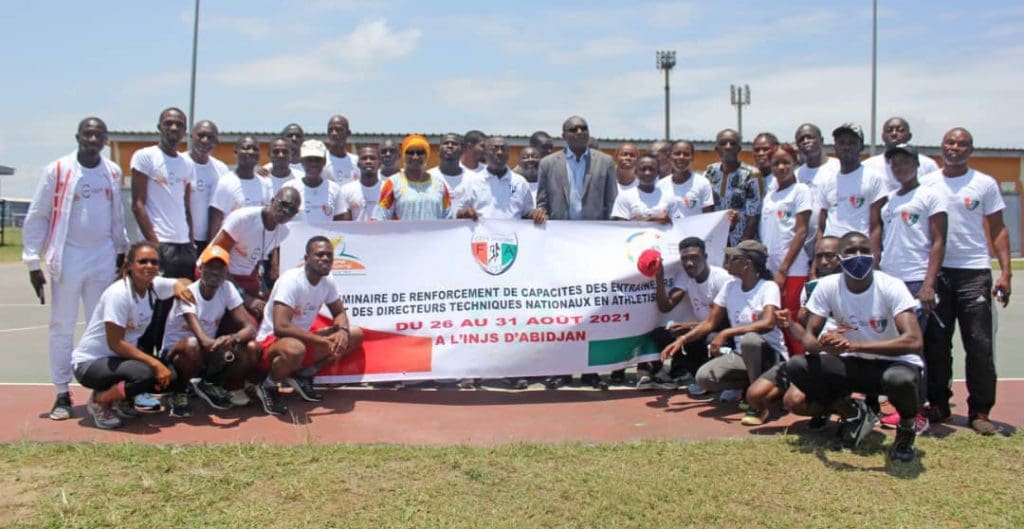 Athlétisme Formation CONFEJES:40 techniciens formés à la détection de futurs cracks