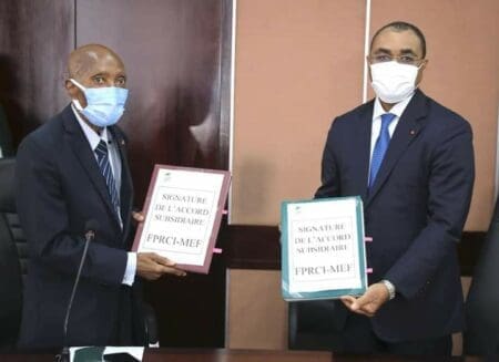 Accord subsidiaire signé par le Ministre Adama Coulibaly et la Fondation pour les Parcs et Réserves