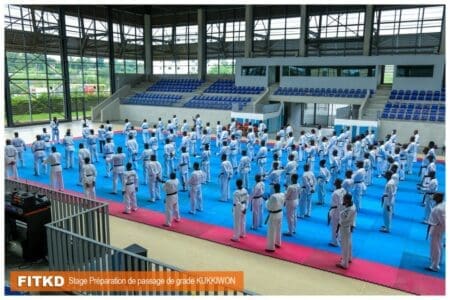 Le gymnase omnisports du Centre Alassane OUATTRA refuse du monde