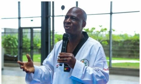 Festival des Arts Martiaux Universitaires 2021 L’ hommage de AUC à Me Bamba Cheick Daniel!