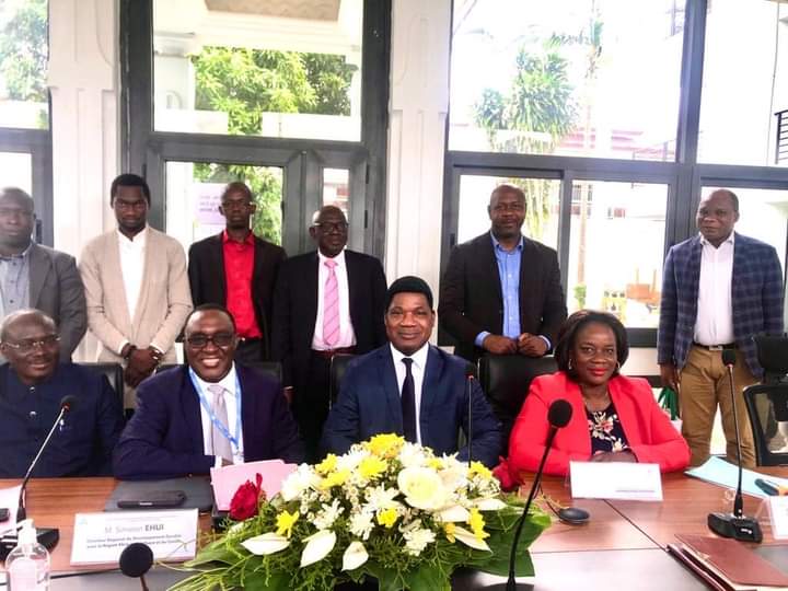 En visite de travail au sein de l’institution : Le Directeur Régional du Développement Durable de la Banque Mondiale salue la dimension prise par l’AFOR dans la consolidation du climat de paix en Côte d’Ivoire