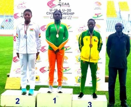 Athlétisme-Region II U18, U20 : La Côte d’Ivoire se pare de 21 médailles