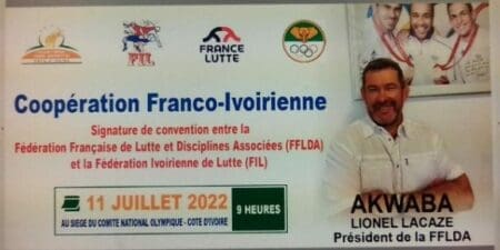 Lutte- Coopération : La FIL et la FFLDA s’unissent pour Paris 2024 et Dakar 2026