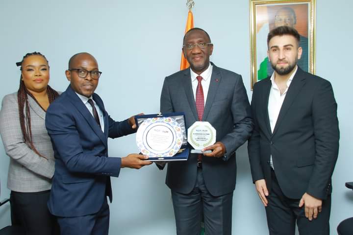 Audience : Le Ministre Diarrassouba échange avec Anil Utku