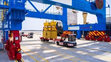 Port Autonome d’Abidjan:Le nouveau terminal à conteneurs testé avec succès