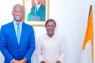 Réduction de l’analphabétisme:Drogba et Mariatou Koné mutualisent leurs efforts