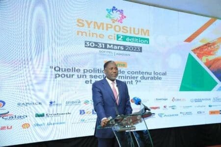 Deuxième édition du symposium « Mine Côte d’Ivoire »:Sangafowa-Coulibaly annonce une loi sur le contenu local