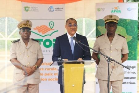 Cérémonie de lancement de la phase d’extension du PAMOFOR dans le N’Zi : Le Ministre Adama COULIBALY invite ses parents à faire du projet un succès pour garantir le financement du PRESFOR