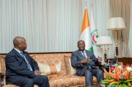 DIPLOMATIE: Le Chef de l’Etat a échangé avec le Représentant Spécial du Secrétaire Général de l’ONU pour l’Afrique de l’Ouest et le Sahel