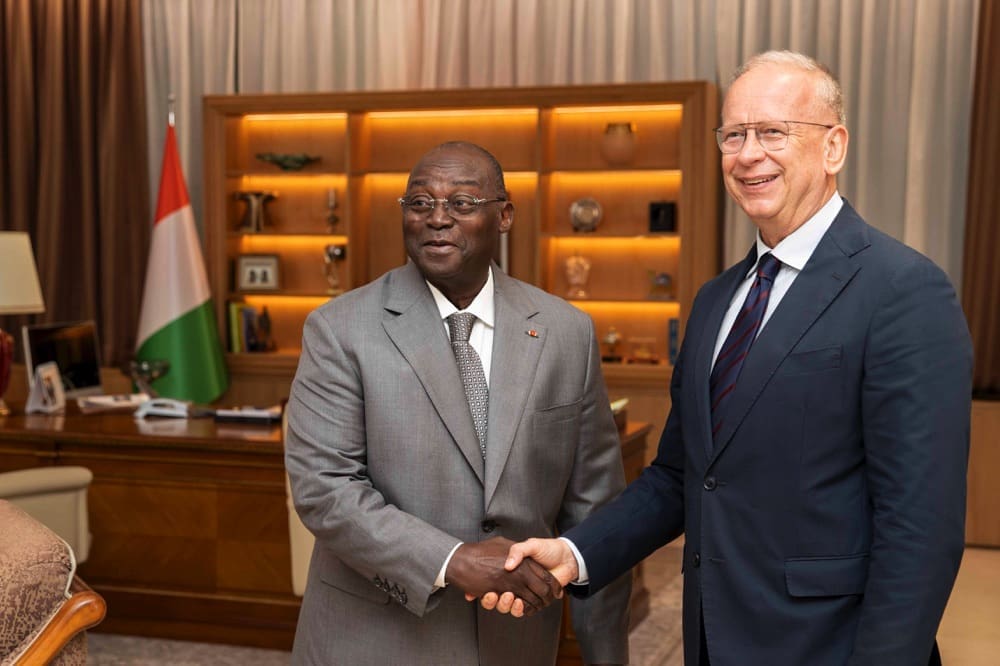 Le Vice-Président de la République a échangé avec l’Ambassadeur d’Allemagne et le Commandant du Commandement militaire des Etats-Unis en Afrique