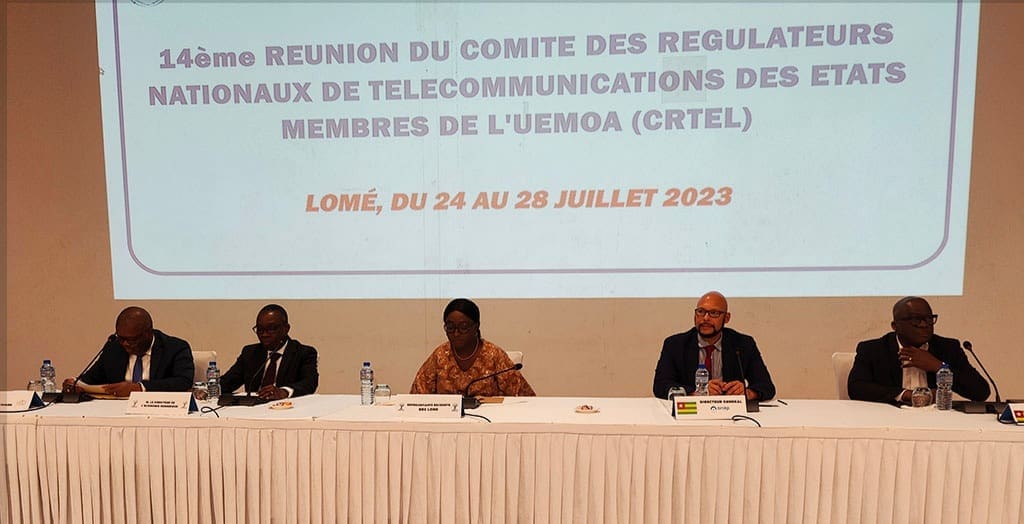COMITE DES REGULATEURS NATIONAUX DE TELECOMMUNICATIONS DES ETATS MEMBRES DE L’UEMOA (CRTEL):La 14ème Réunion annuelle s’est ouverte ce 24 juillet 2023 à Lomé
