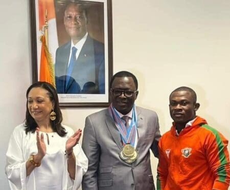 IXème JEUX DE LA FRANCOPHONIE | LES CHAMPIONS IVOIRIENS A L’HONNEUR:L’engagement du Gouvernement de faire du sport une source de rayonnement de la Côte d’Ivoire, porte ses fruits.