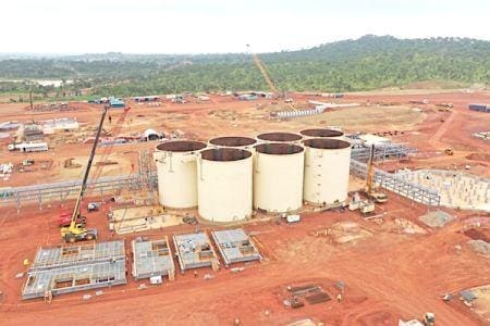 Finance Ecobank Côte d’Ivoire participe au financement de la construction de la mine d’or de Lafigué à hauteur de 100,5 milliards de FCFA