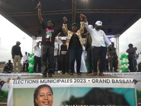 Municipales 2023-Meeting de clôture à Grand-Bassam,Linda Diplo candidate du PDCI-RDA : »Nous sommes à un pas de la victoire …Restons vigilants »